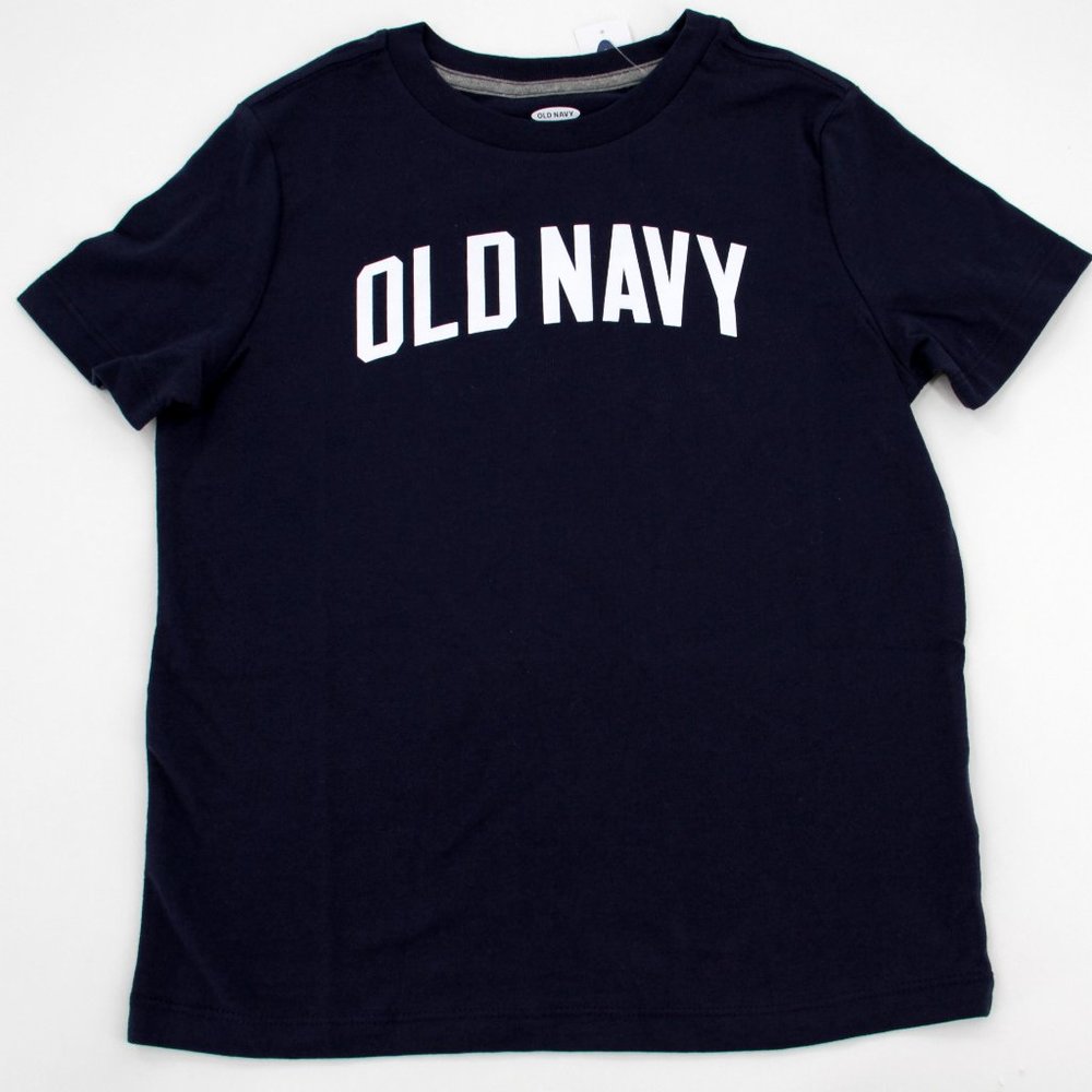 Logo-Graphic Crew-Neck Tee for Boys Old Navy